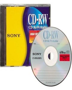 Sony CD-RW High Speed Rewritable Disc (One-Pack)